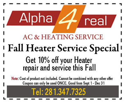 Fall Heater Service Special
